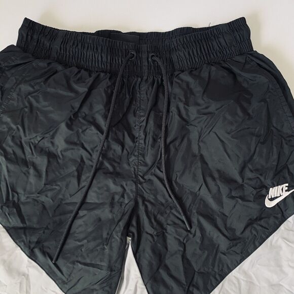 Nike Sportswear Windrunner Short Men S Black Gray Polyamide Nylon Track Run Gym - Picture 6 of 14
